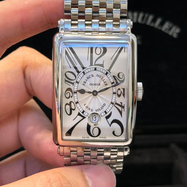 Franck Muller Long Island 1200 SC DT Stainless steel Silver Hong