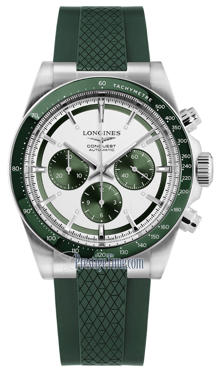 Longines Conquest Stainless steel Black 2014