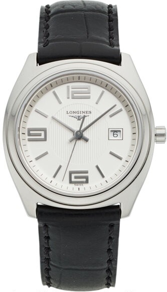 Longines Lungomare L3.632.4 Stainless steel Black | Dealer