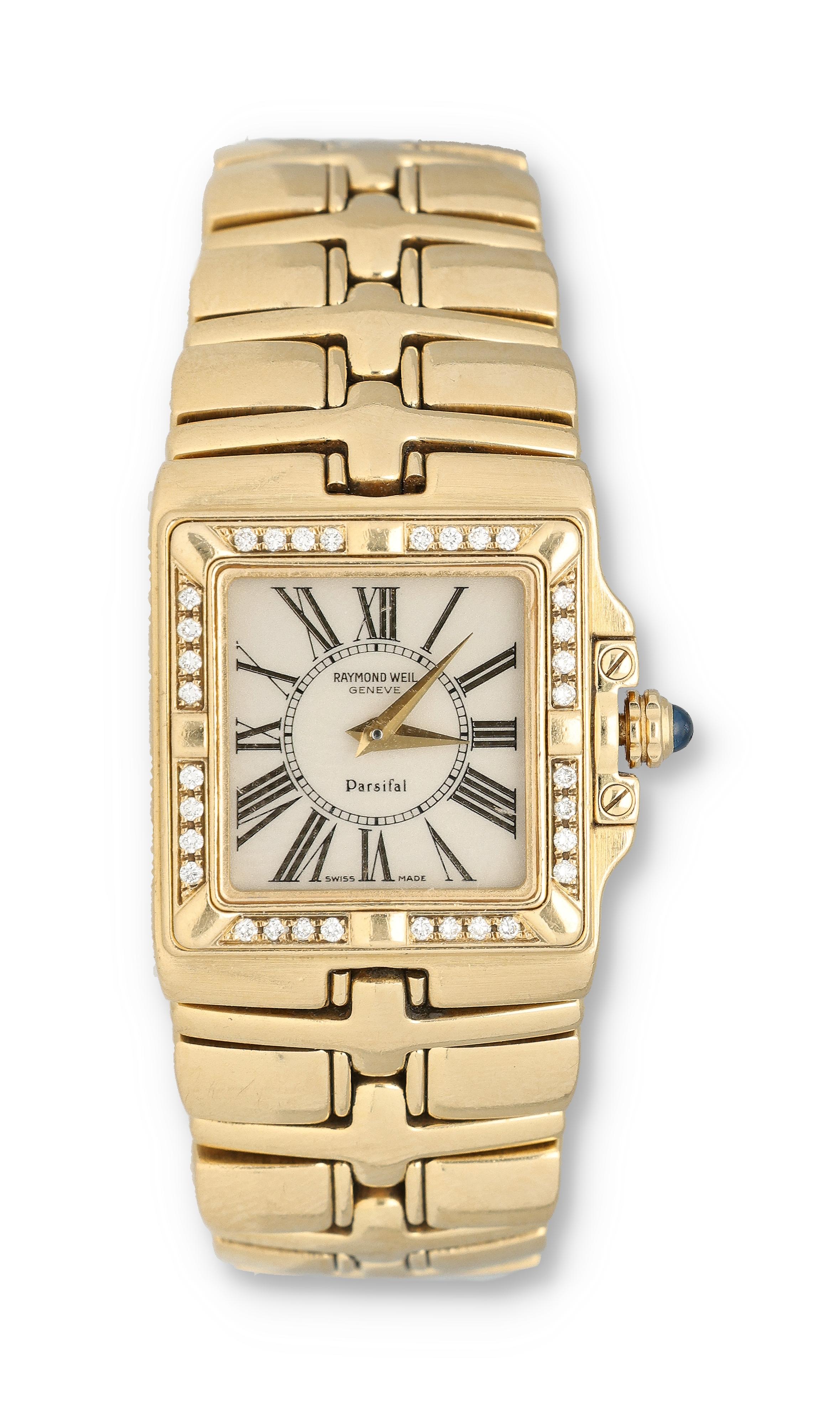 Raymond Weil Parsifal 10895 18k gold Cream 1995 Austria | Watches