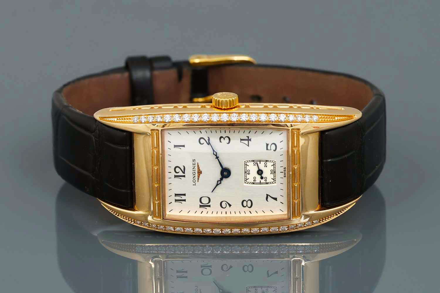 Longines BelleArti L2.694.4 Stainless steel Black Italy | WATCHES