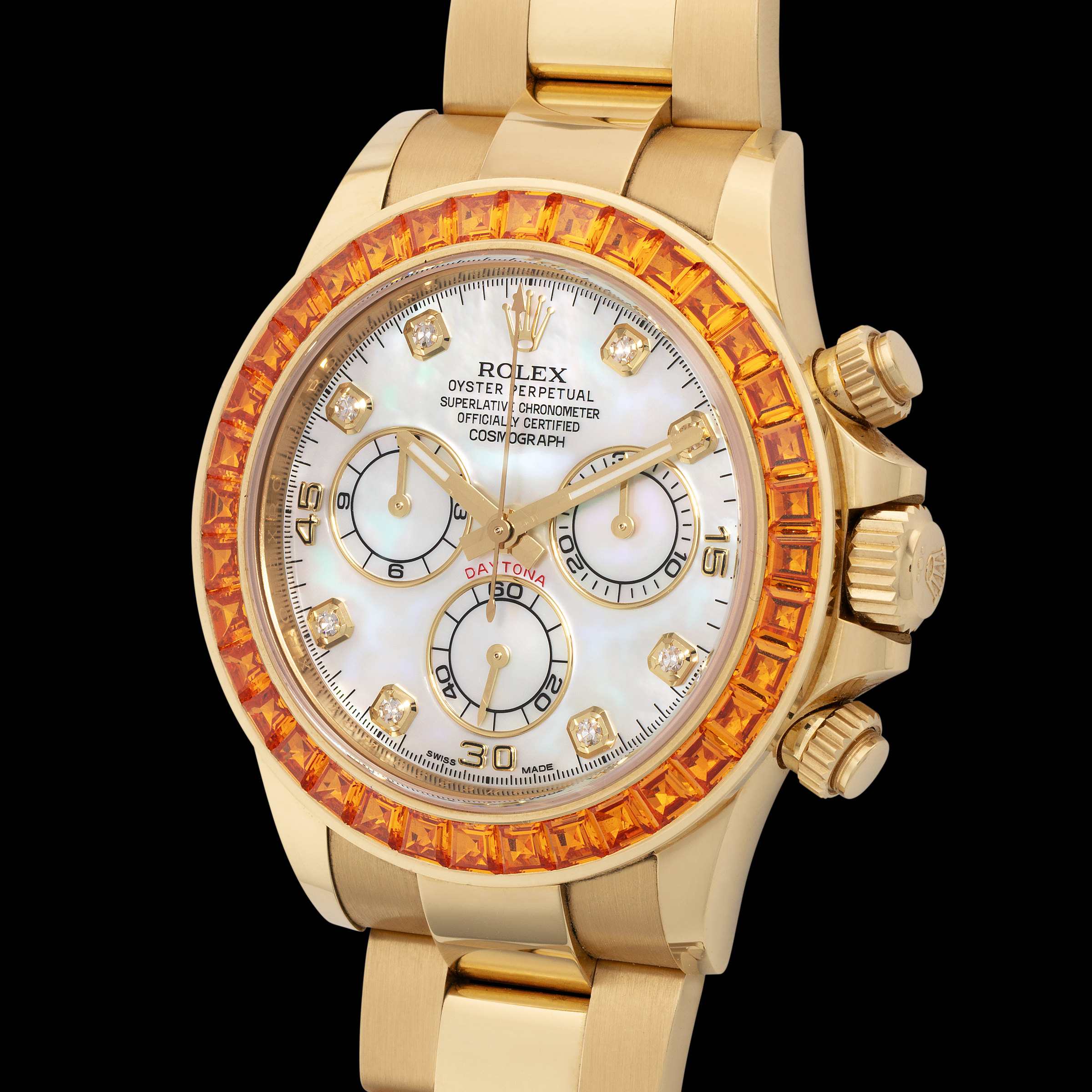 Rolex Daytona 116578SACO Yellow gold White 2019 | Dealer | EveryWatch
