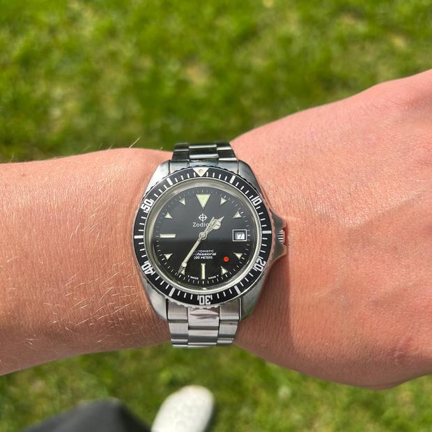 Zodiac 106.13.30 Stainless steel Black Finland | Dealer | EveryWatch
