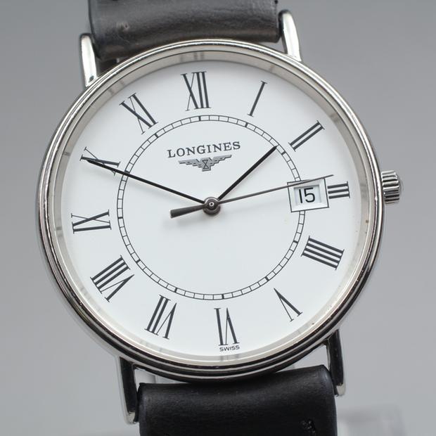 Longines Presence L4.720.4 CAL.156 Stainless steel White Japan