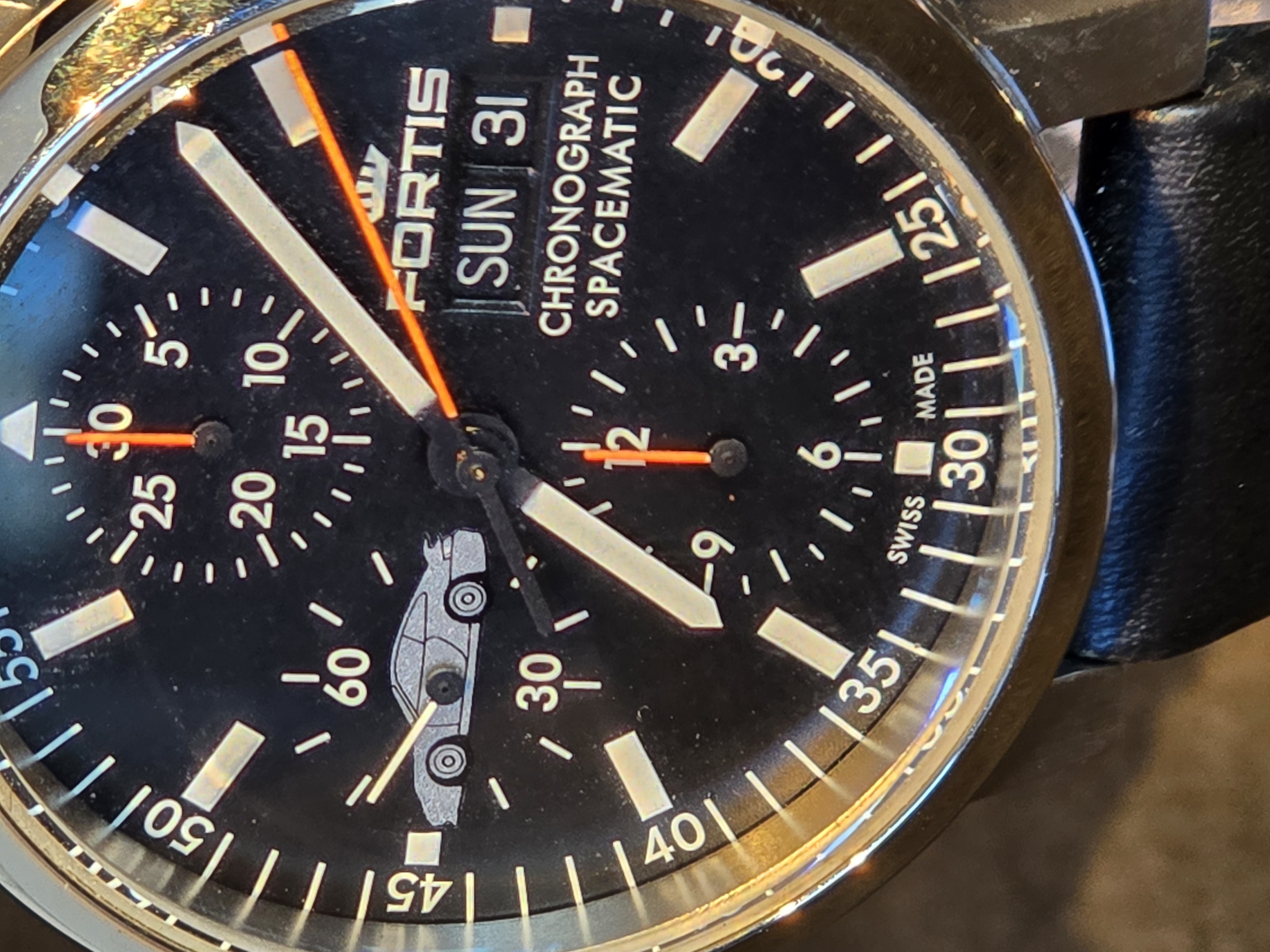 Fortis Spacematic Chronograph Porsche Pirelli Supercup 62.5.22.31
