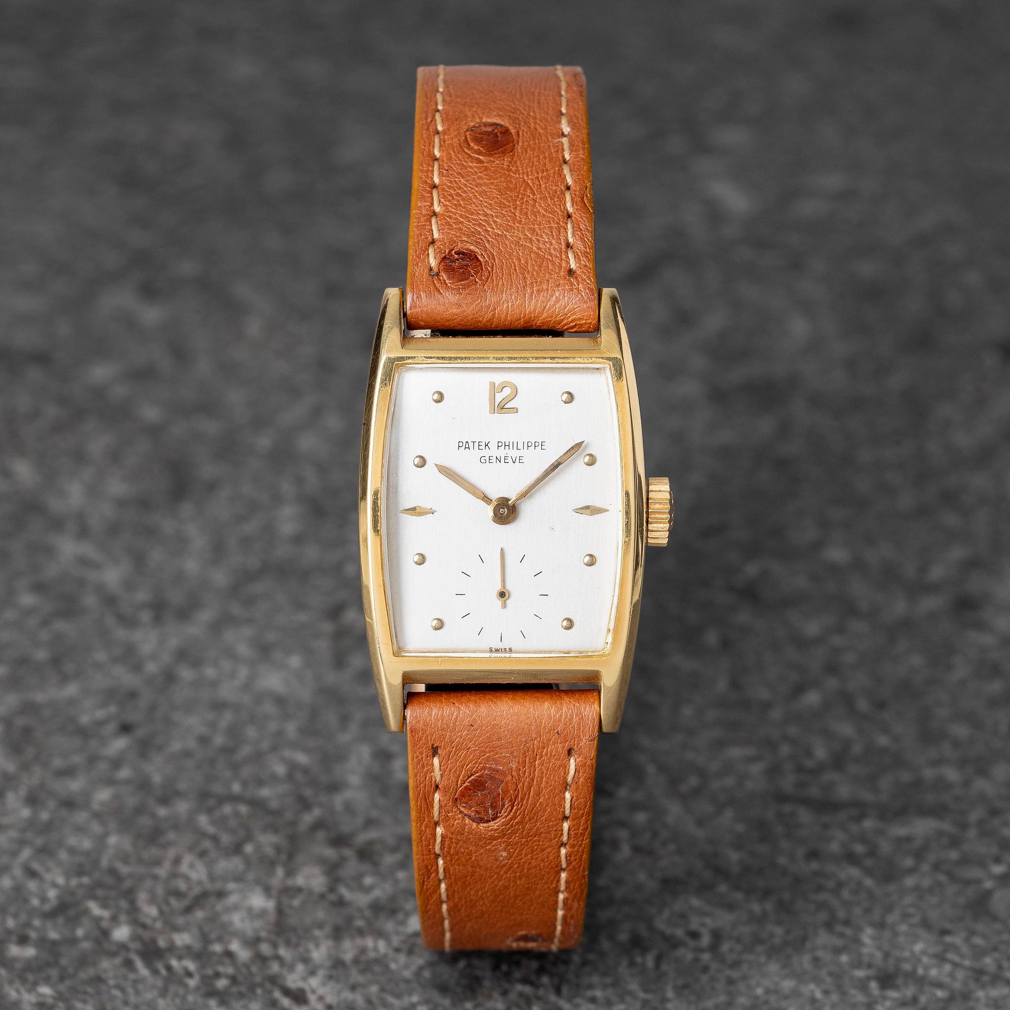 Patek Philippe 2470 18k gold 1955 Sweden | Important Timepieces