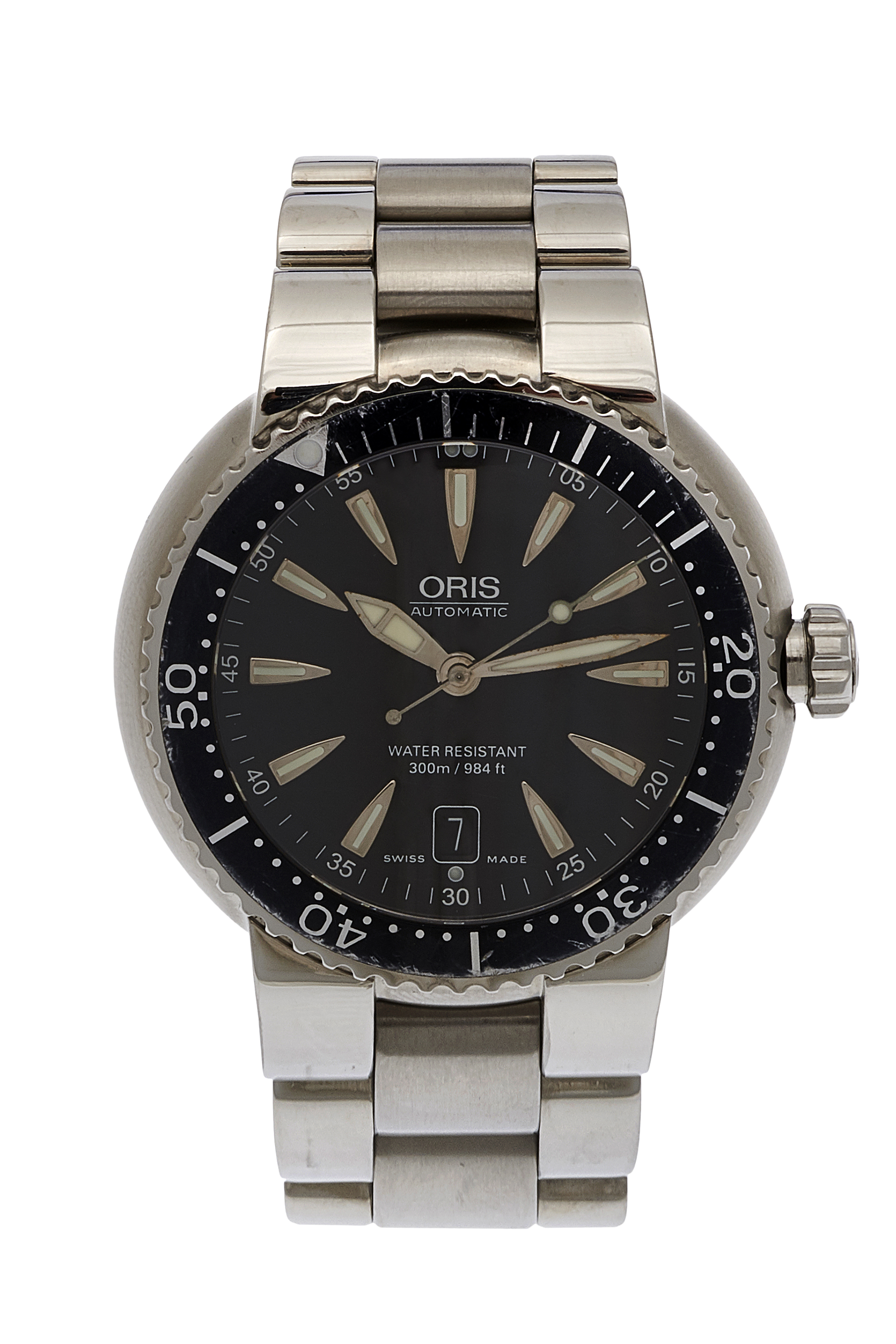 Oris TT1 7533P Stainless steel Blue 2008 Japan | Dealer | EveryWatch