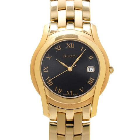 GUCCI 5400M クォーツ腕時計 Gucci 5400M 5400M Yellow gold Black Japan | Dealer | EveryWatch