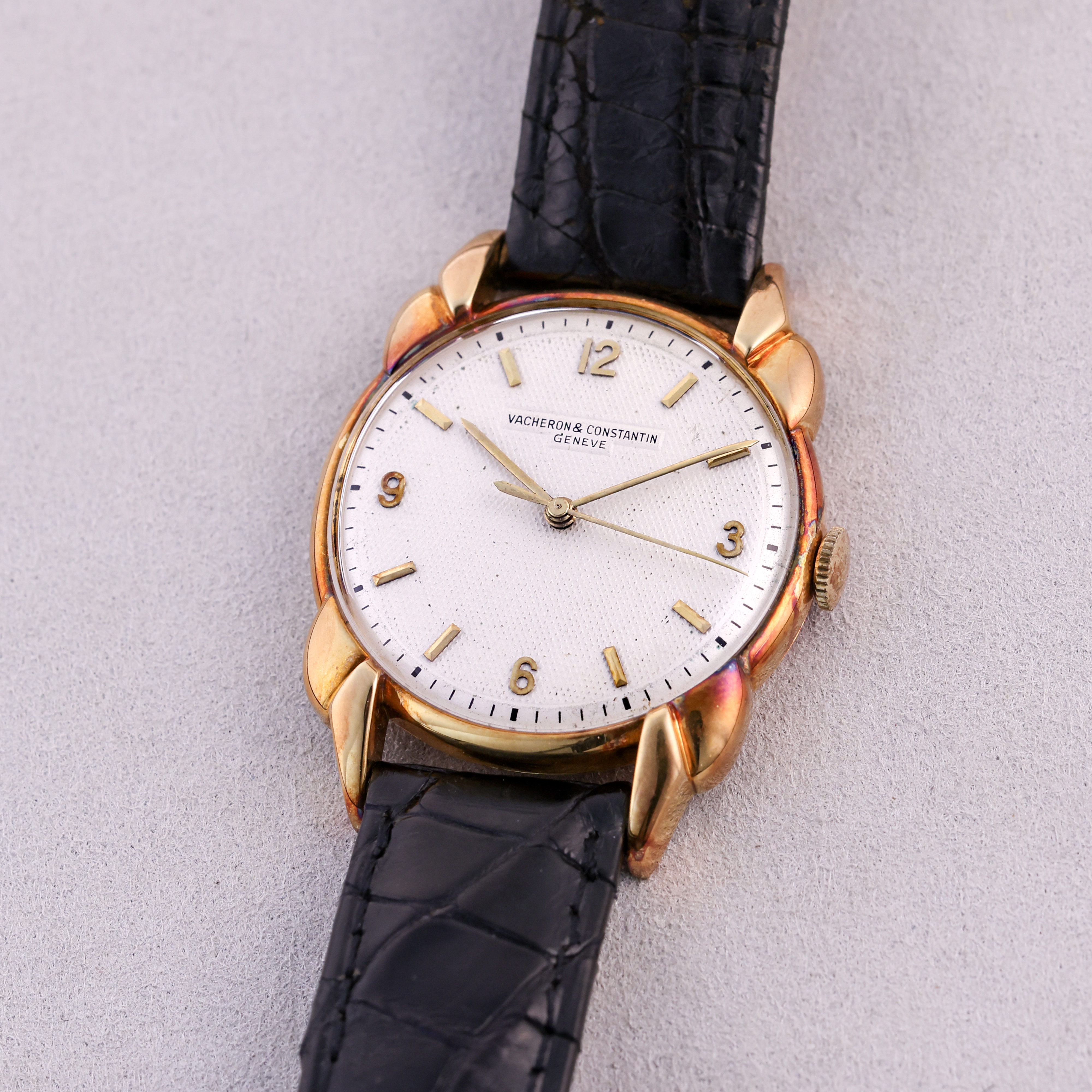 Vacheron Constantin Fancy Lugs 4369 Yellow gold Silver 1945