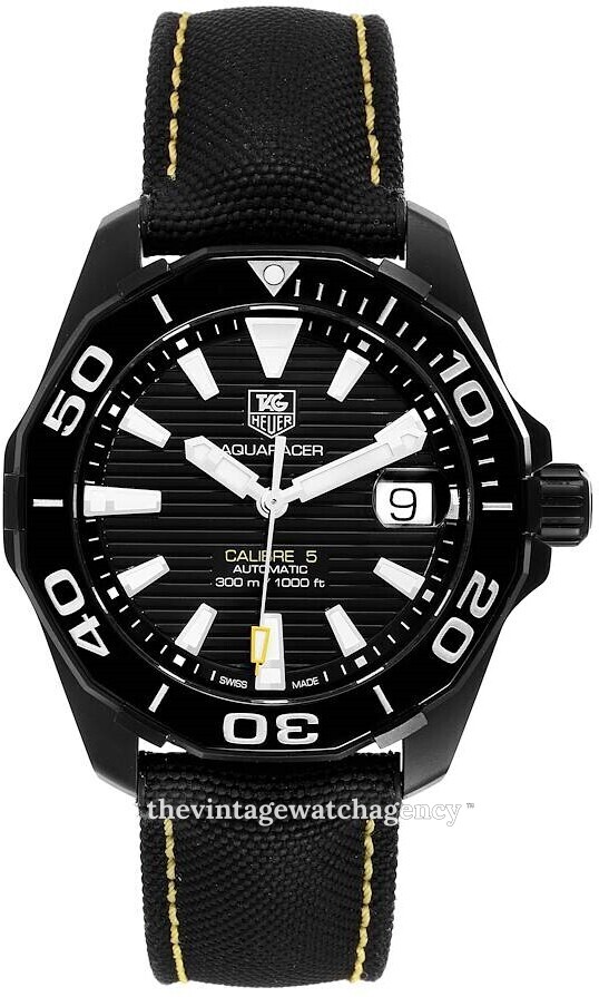 TAG Heuer Aquaracer WAY218A.FC6362 Titanium Black 2019 Portugal