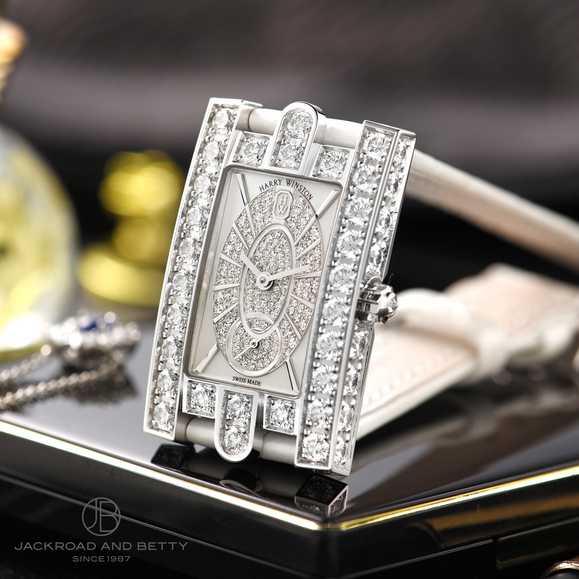 【美品】定価訳140万Harry Winston 0.54カラット Harry Winston Project Z OCEASR42ZZ001 Aluminium Gray | Dealer