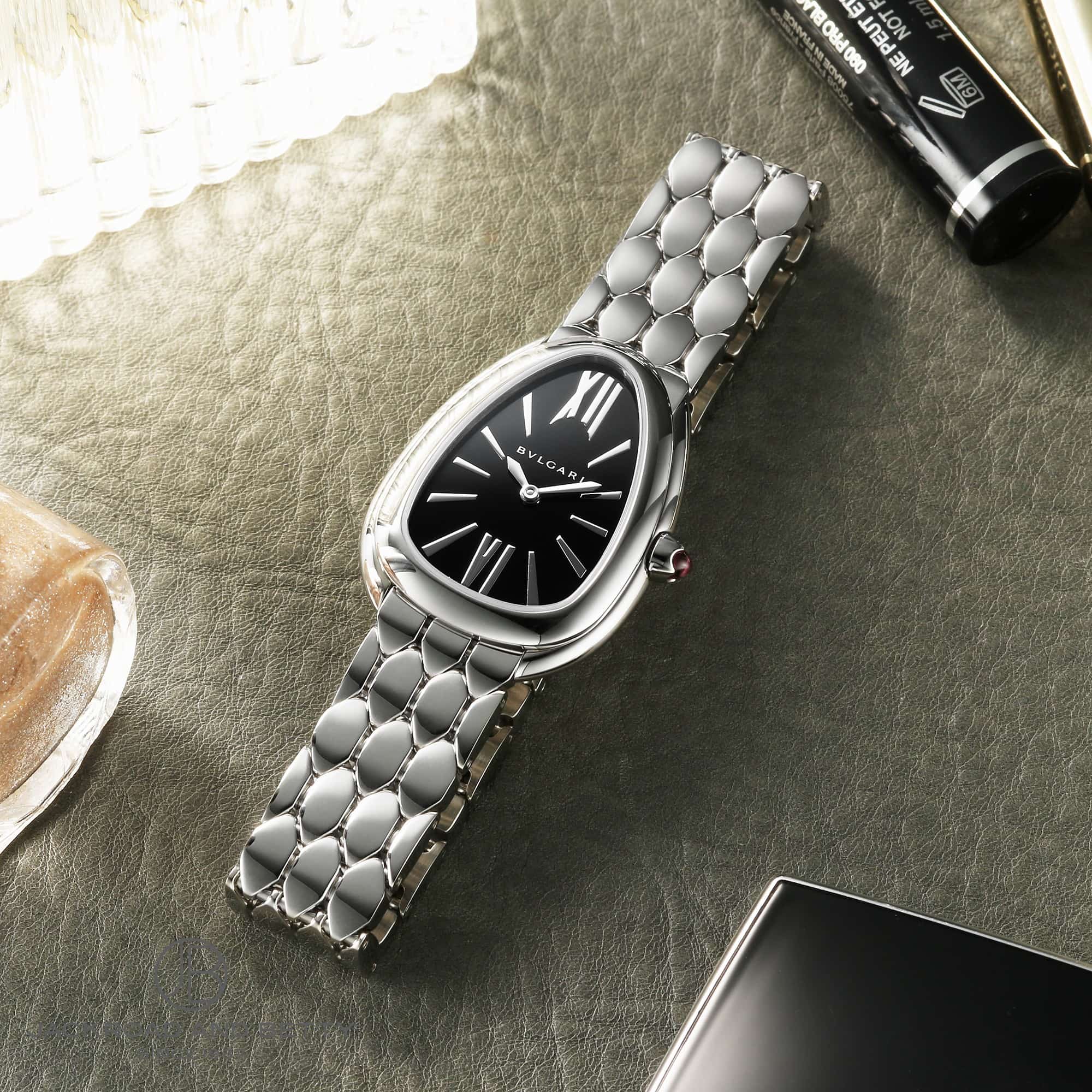 BVLGARI Serpenti 103451 Stainless steel Black Japan | Dealer