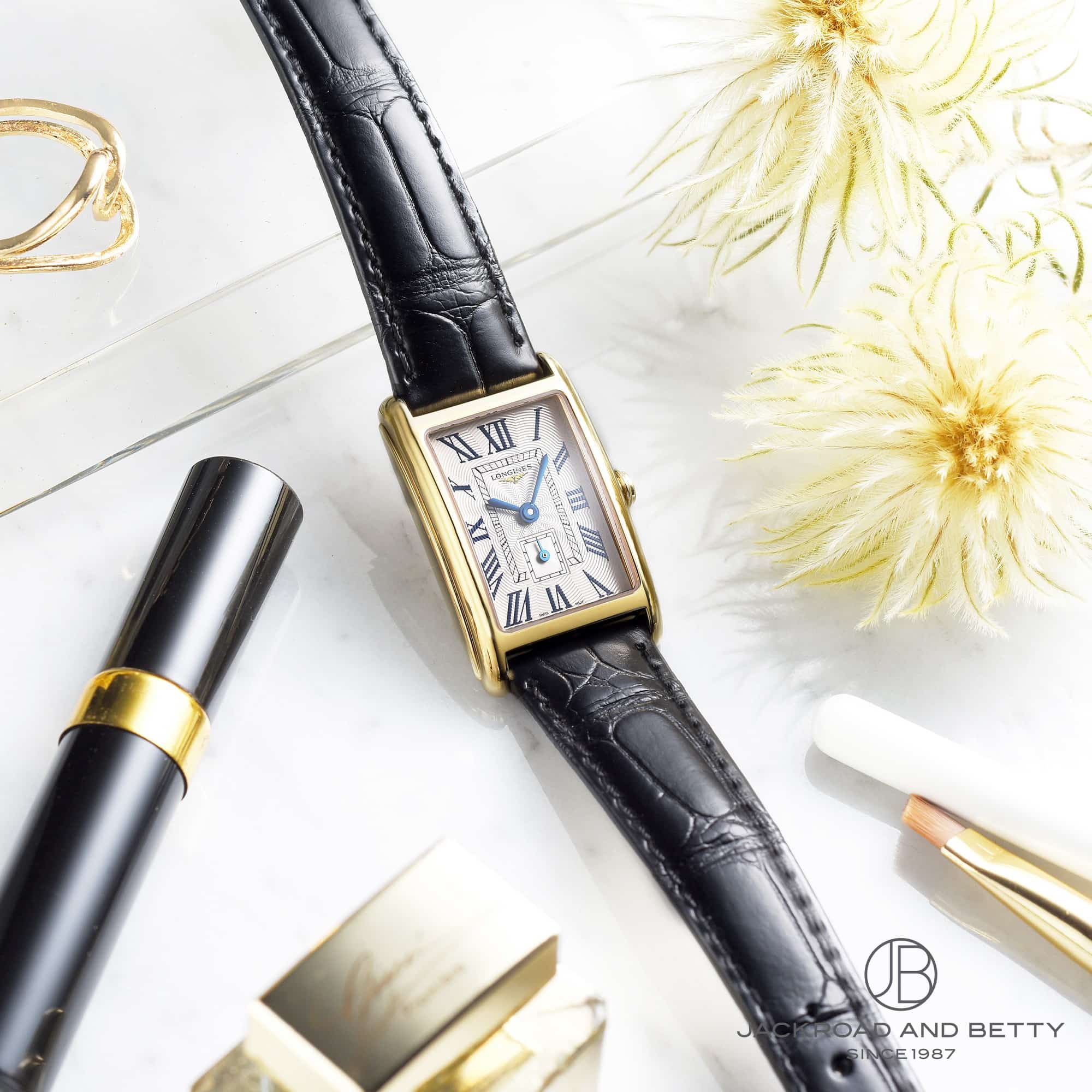 Longines DolceVita L5.255.6.71.0 Yellow gold Silver Japan | Dealer