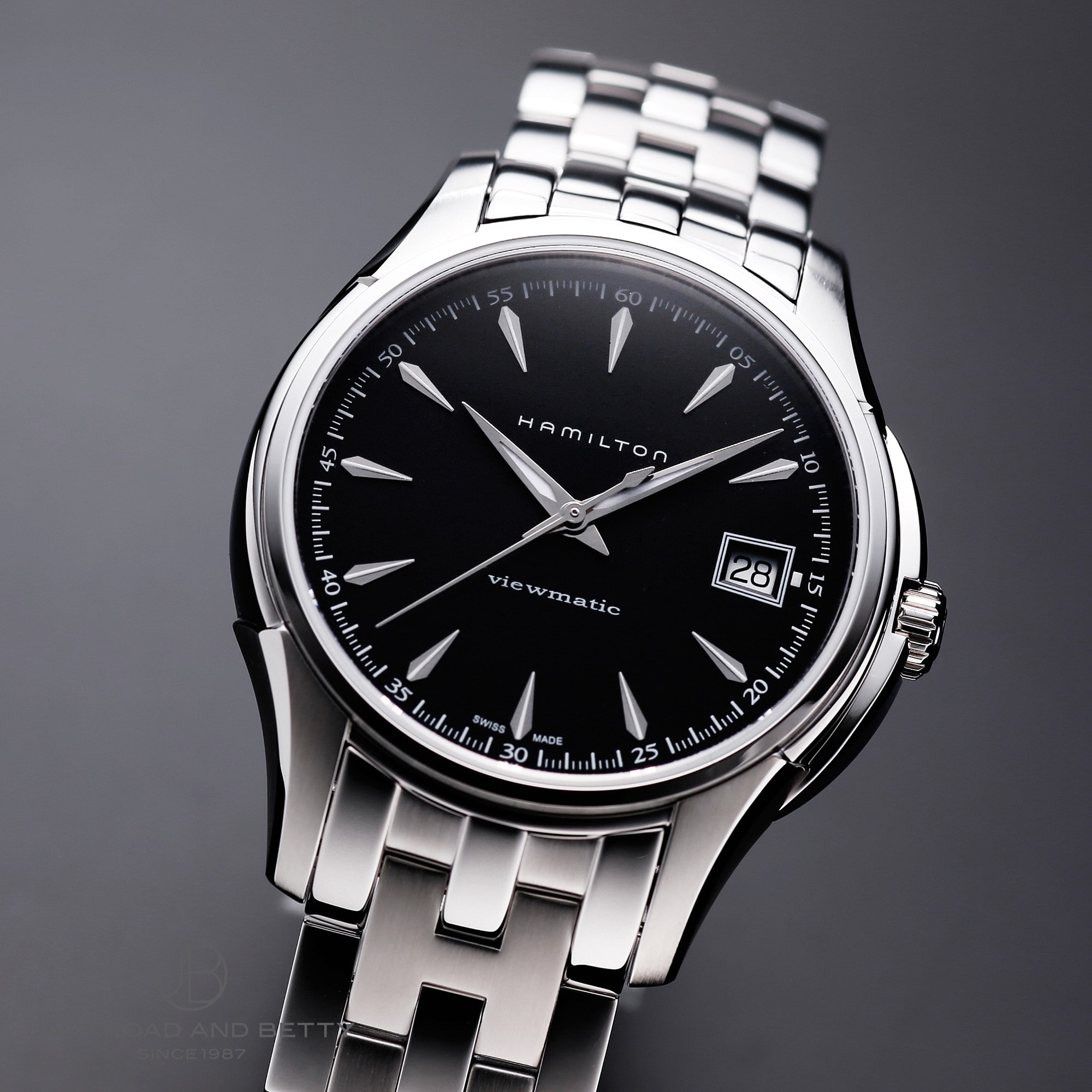 Hamilton Jazzmaster H32455131 Stainless steel Black Japan | Dealer