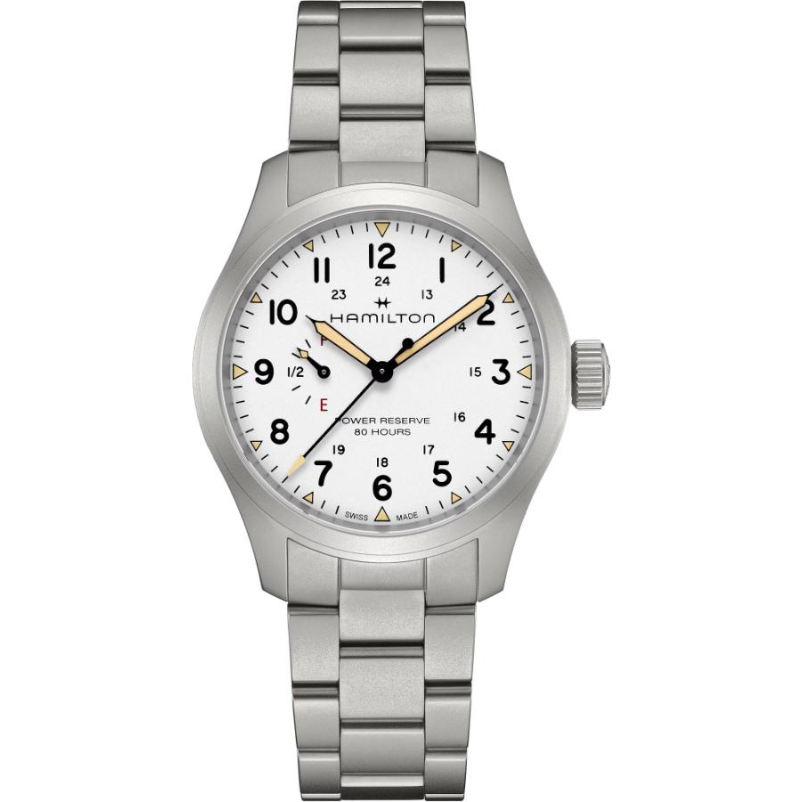 Hamilton Khaki Field Day Date H705050 Stainless steel Black