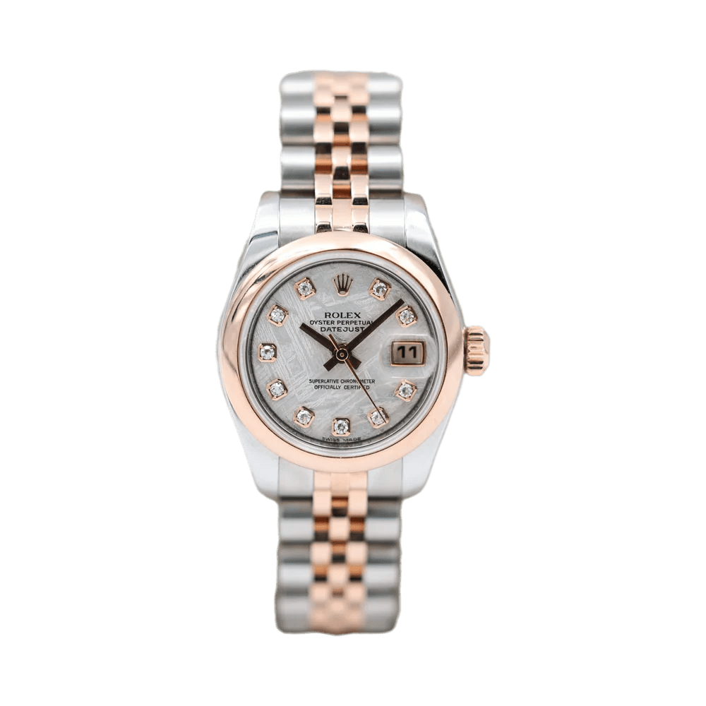 Rolex Lady-Datejust 179161 Stainless steel and 18k rose gold Pink