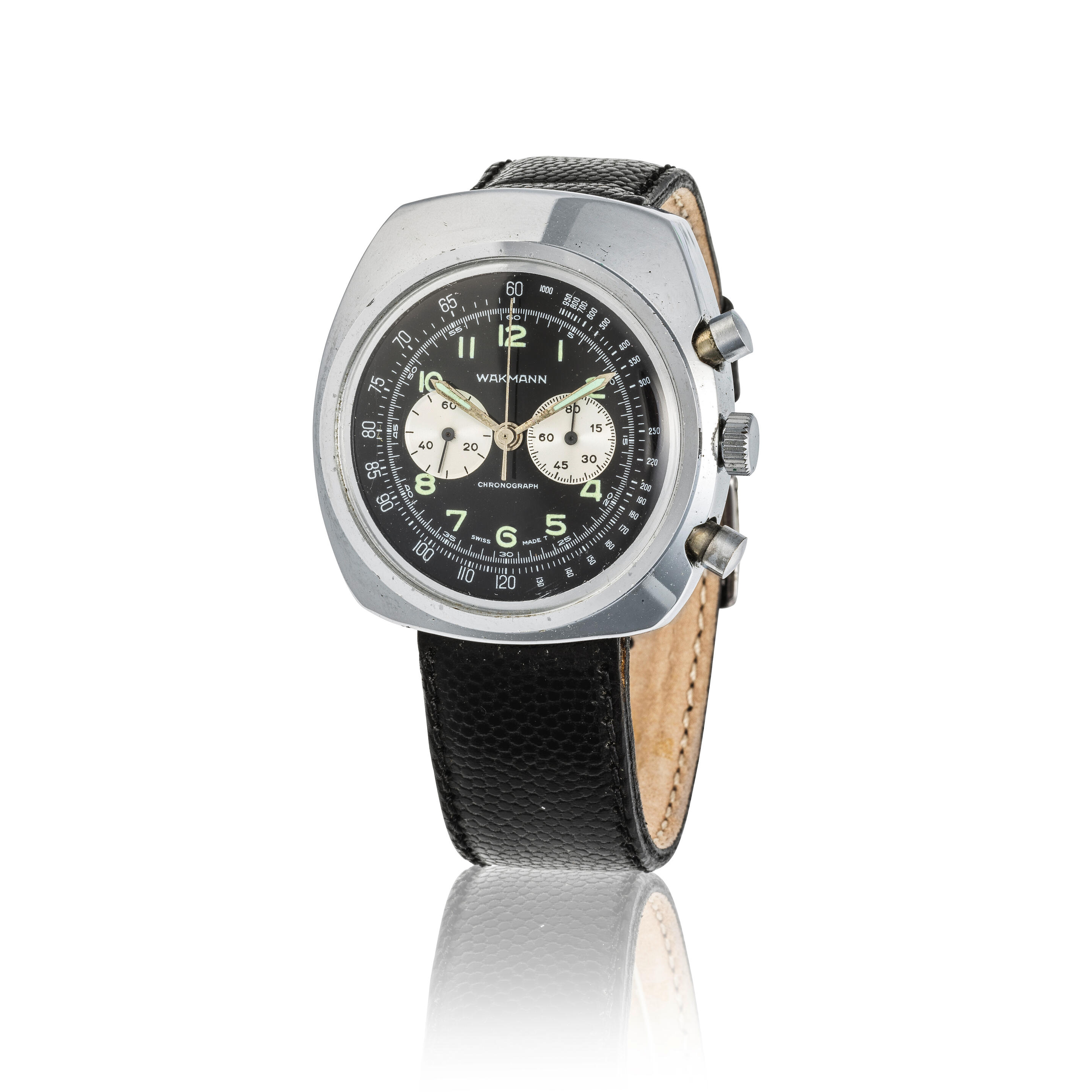 Wakmann Chrome plated Black 1970 France | A Curated Selection of
