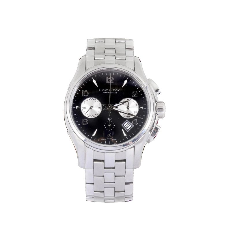 Hamilton Jazzmaster H326660 Stainless steel Black | Watches rue de