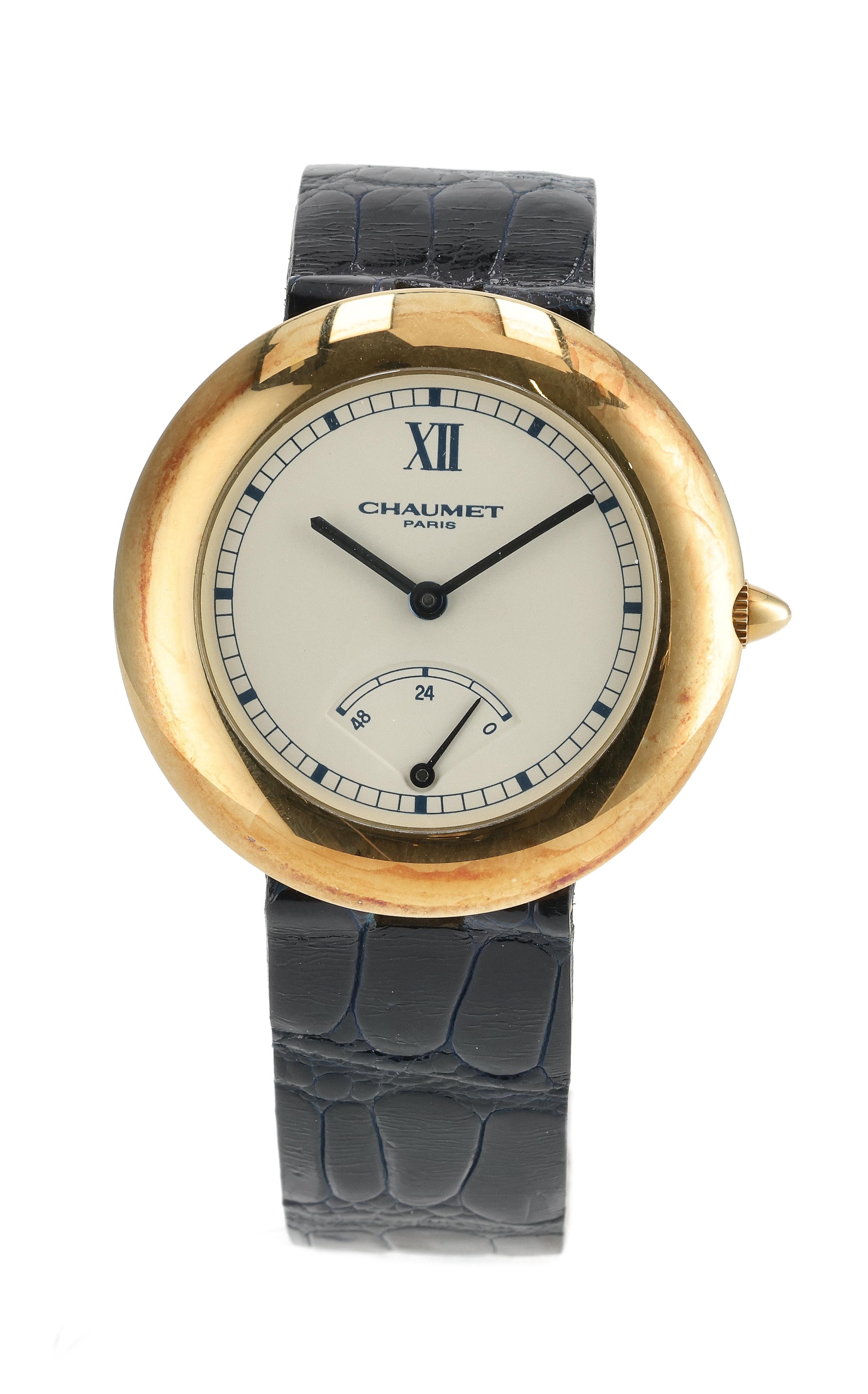Chaumet 12A-248 18k gold Cream 1995 Austria | Wrist and Pocket