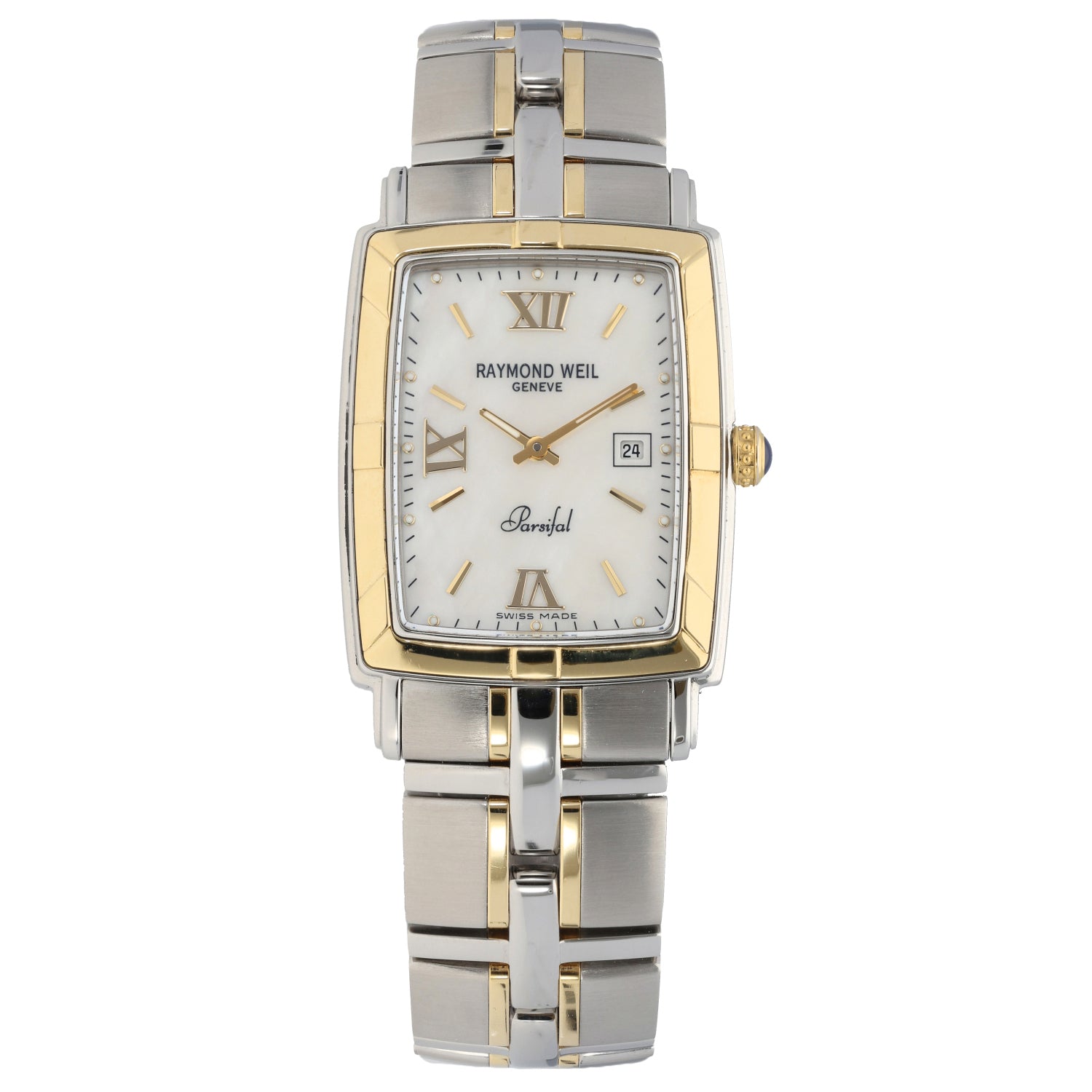 ☆RAYMOND WEIL Parsifal 9790 コンビ シルバー ゴールド クォーツ 