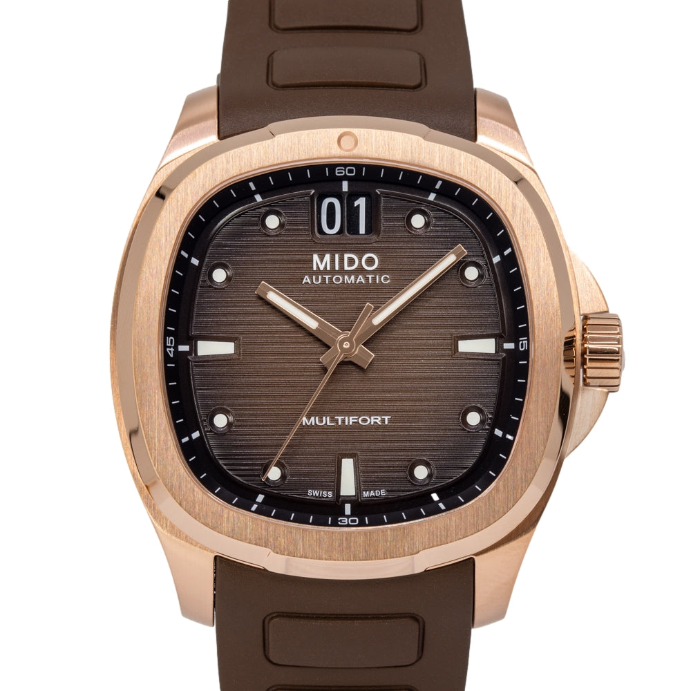 Mido Multifort M025.627.16.061.00 Stainless steel Black 2024 Italy
