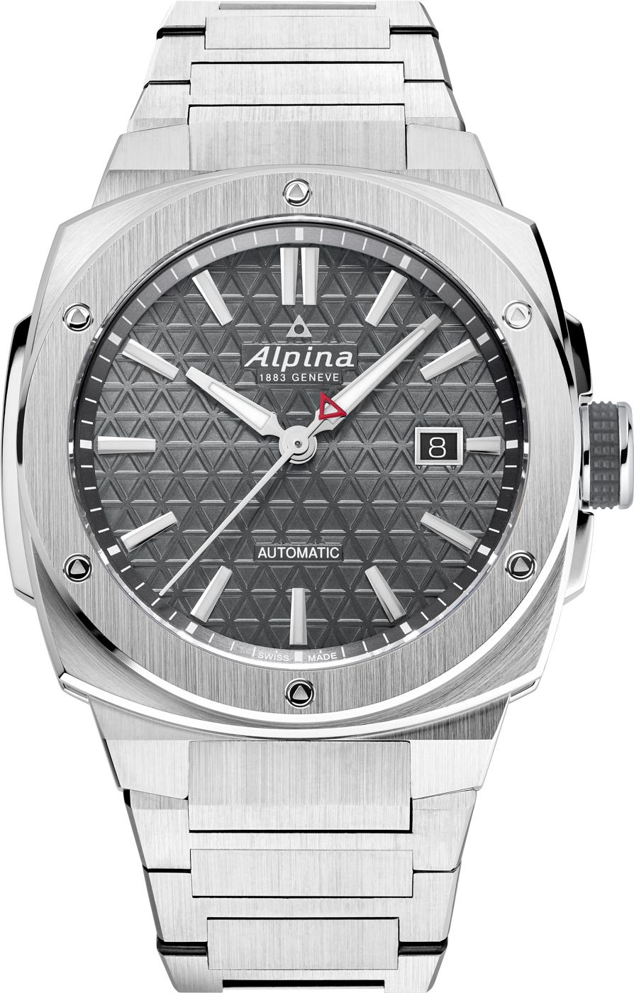 アルル5256 Alpina Alpiner AL-525B4AQ6 Stainless steel Black | Dealer | EveryWatch