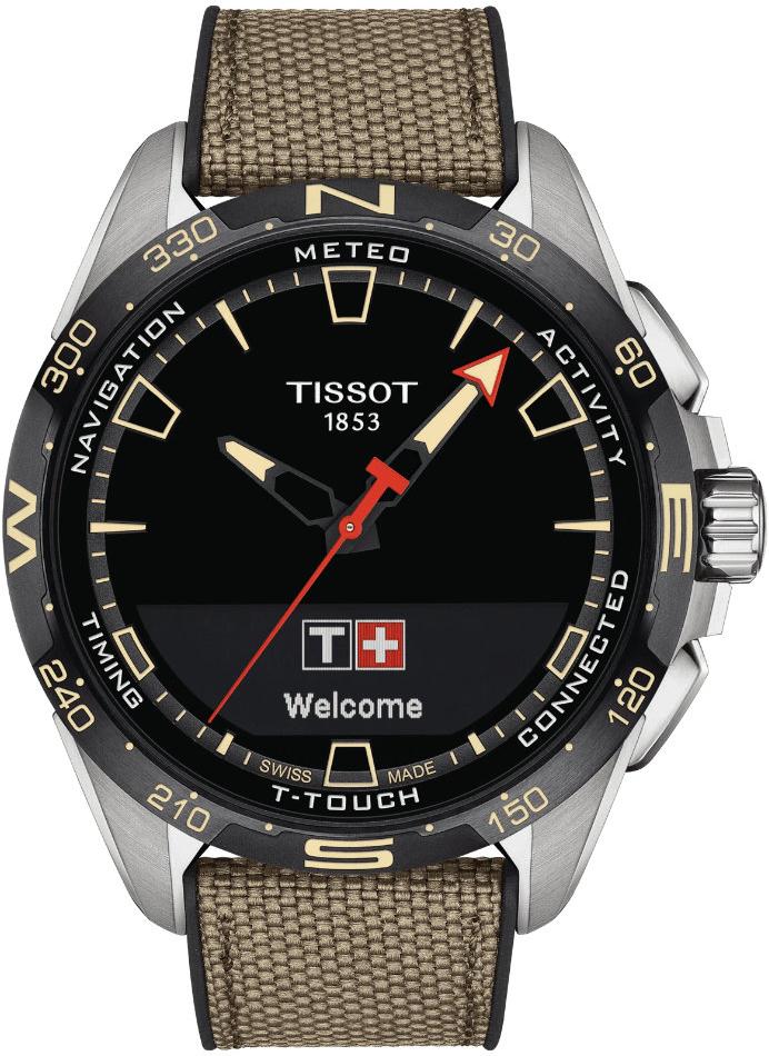 Tissot Touch Z252/352 Stainless steel Black | Dealer | EveryWatch