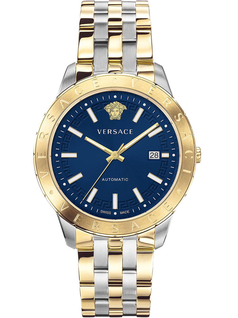 Versace Tonneau VE1C00318 Yellow gold Blue United States  display picture 3