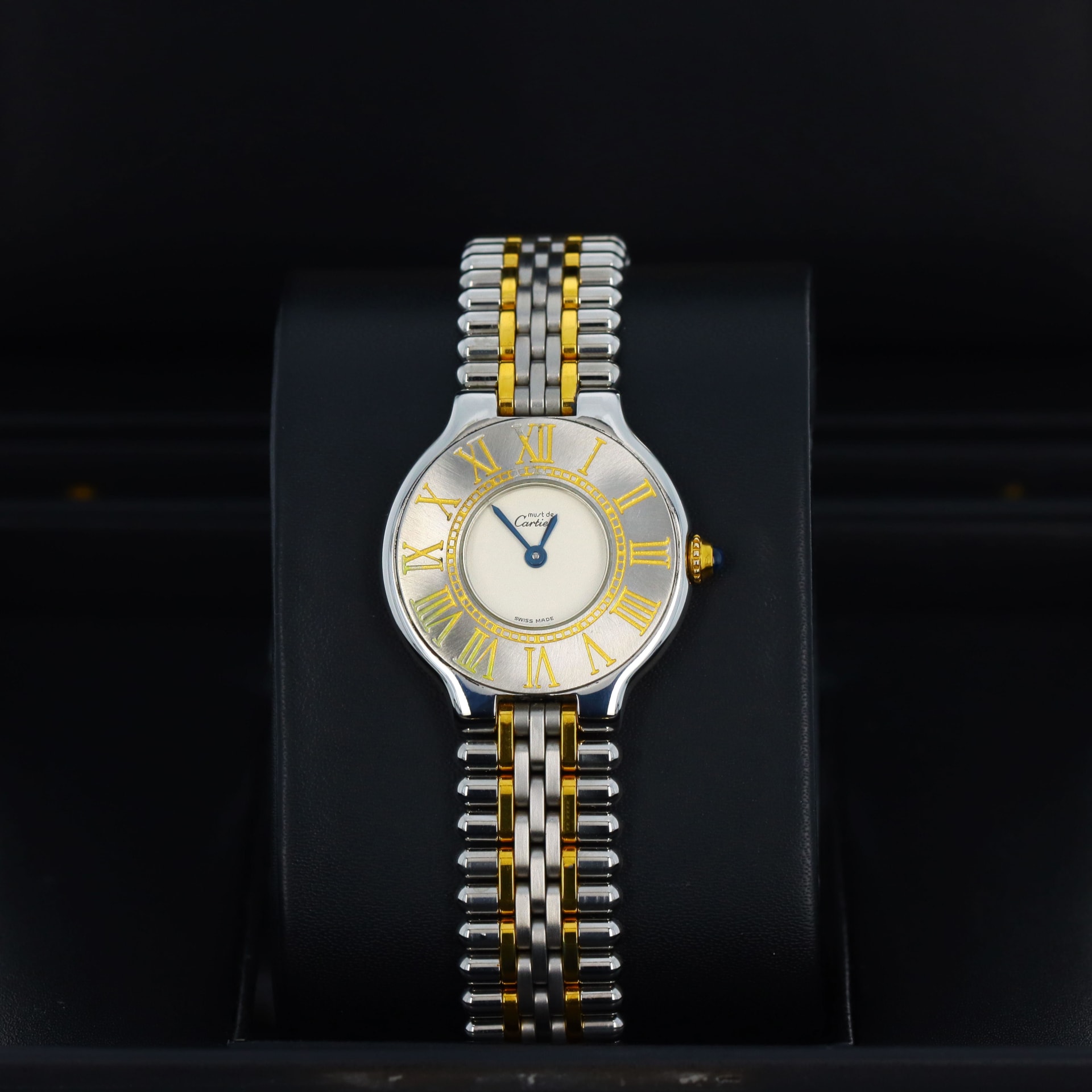 Cartier 21 Must de Cartier W10072F4 Stainless steel Golden 1998