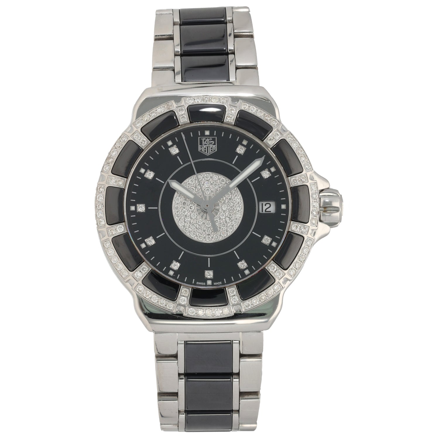 TAG HEUER レディース腕時計 TAG Heuer Link Lady WT1455.BD0562 Stainless steel White 2005