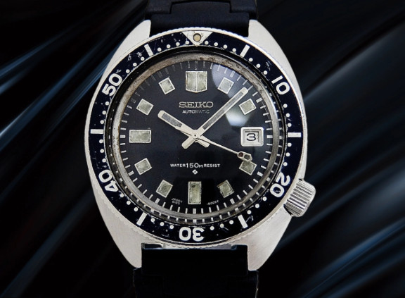 Seiko 6105-8000 Stainless steel Black 1968 Israel | Dealer