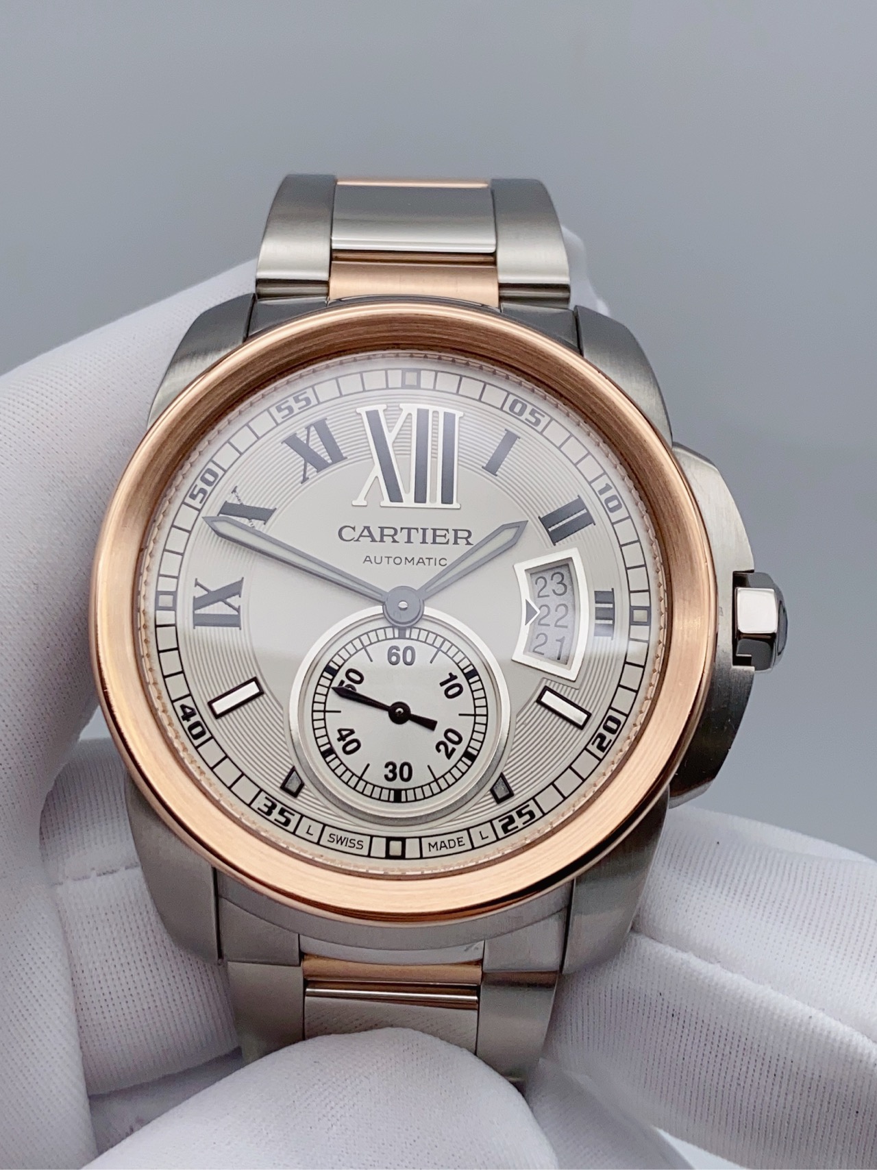 Cartier Calibre de Cartier 3299 Stainless steel Silver United