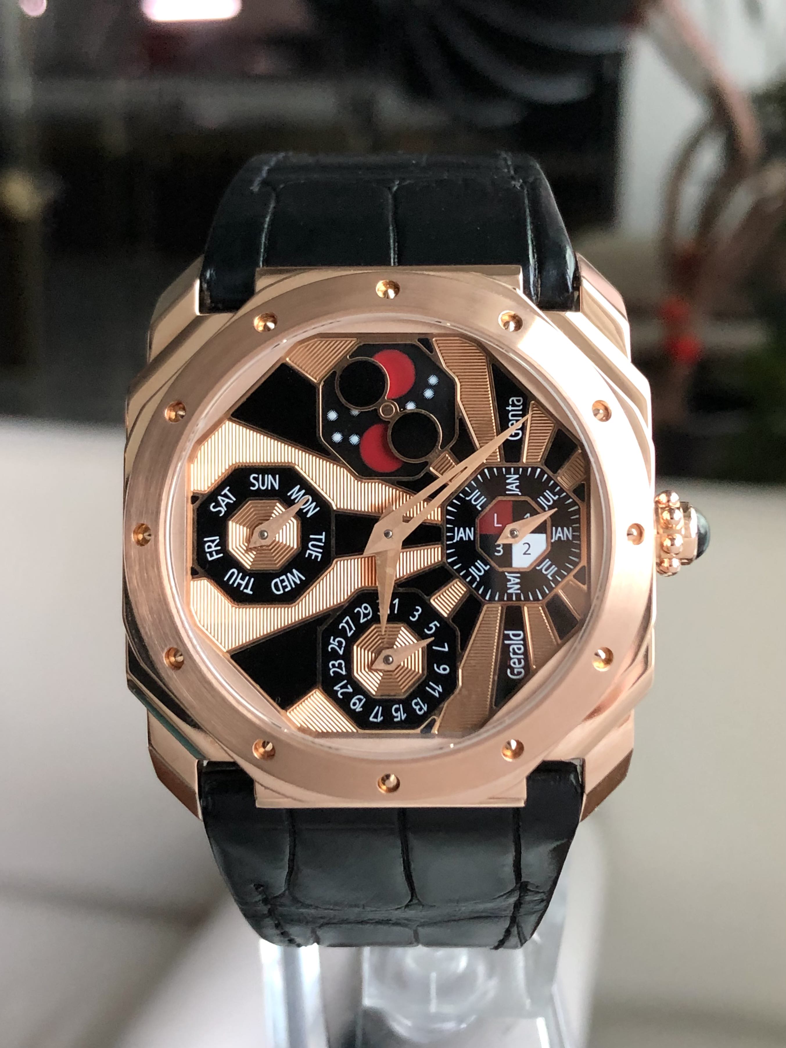 Gérald Genta Success G.3386.7 Stainless steel Black United States