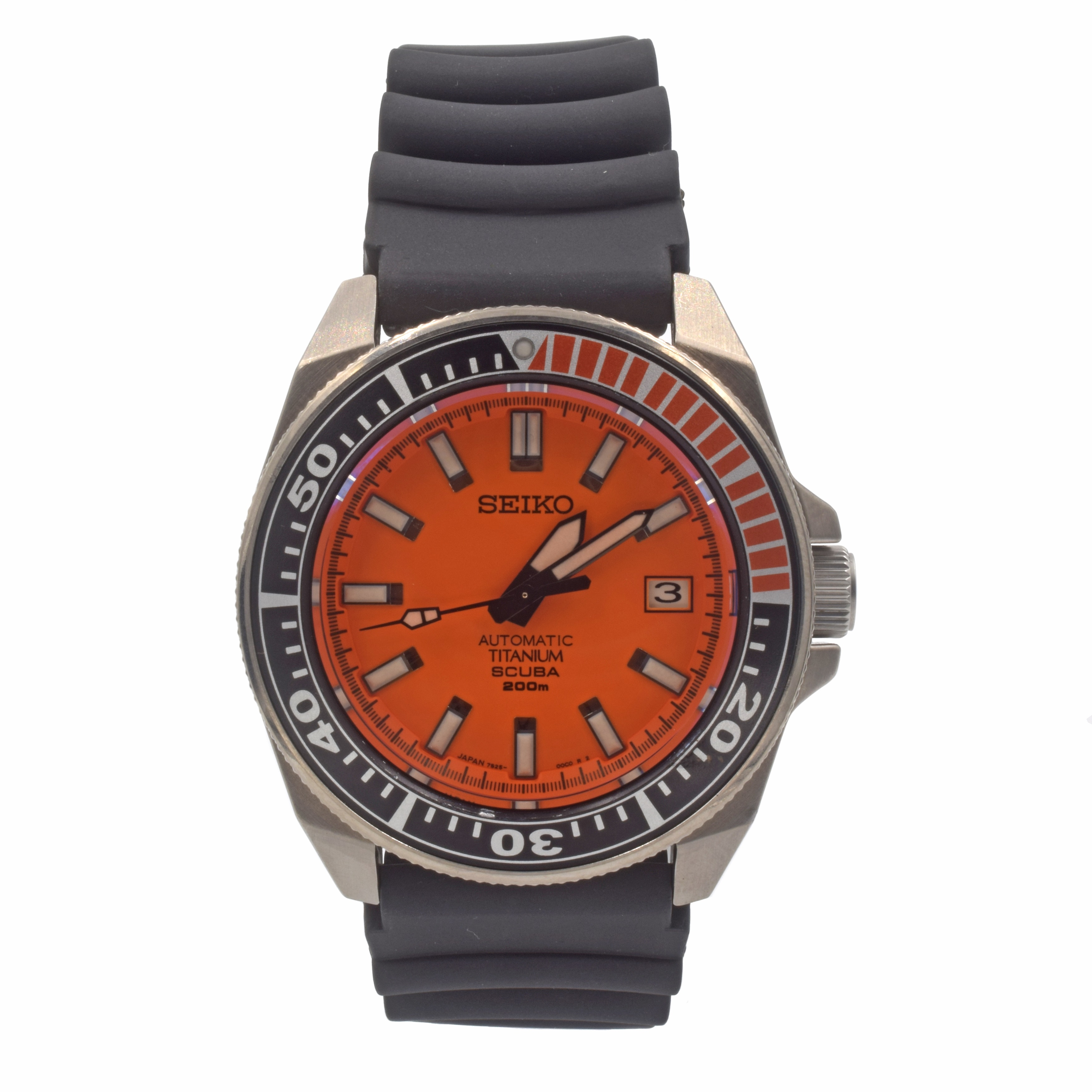 Seiko Scuba M725-5A00 Stainless steel Black Japan | Dealer