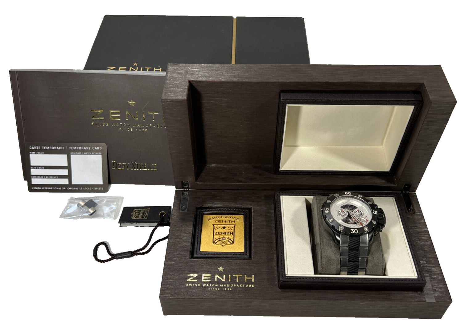 Zenith Defy 96.0525.4000/21.M525 Titanium Silver 2007 | Dealer