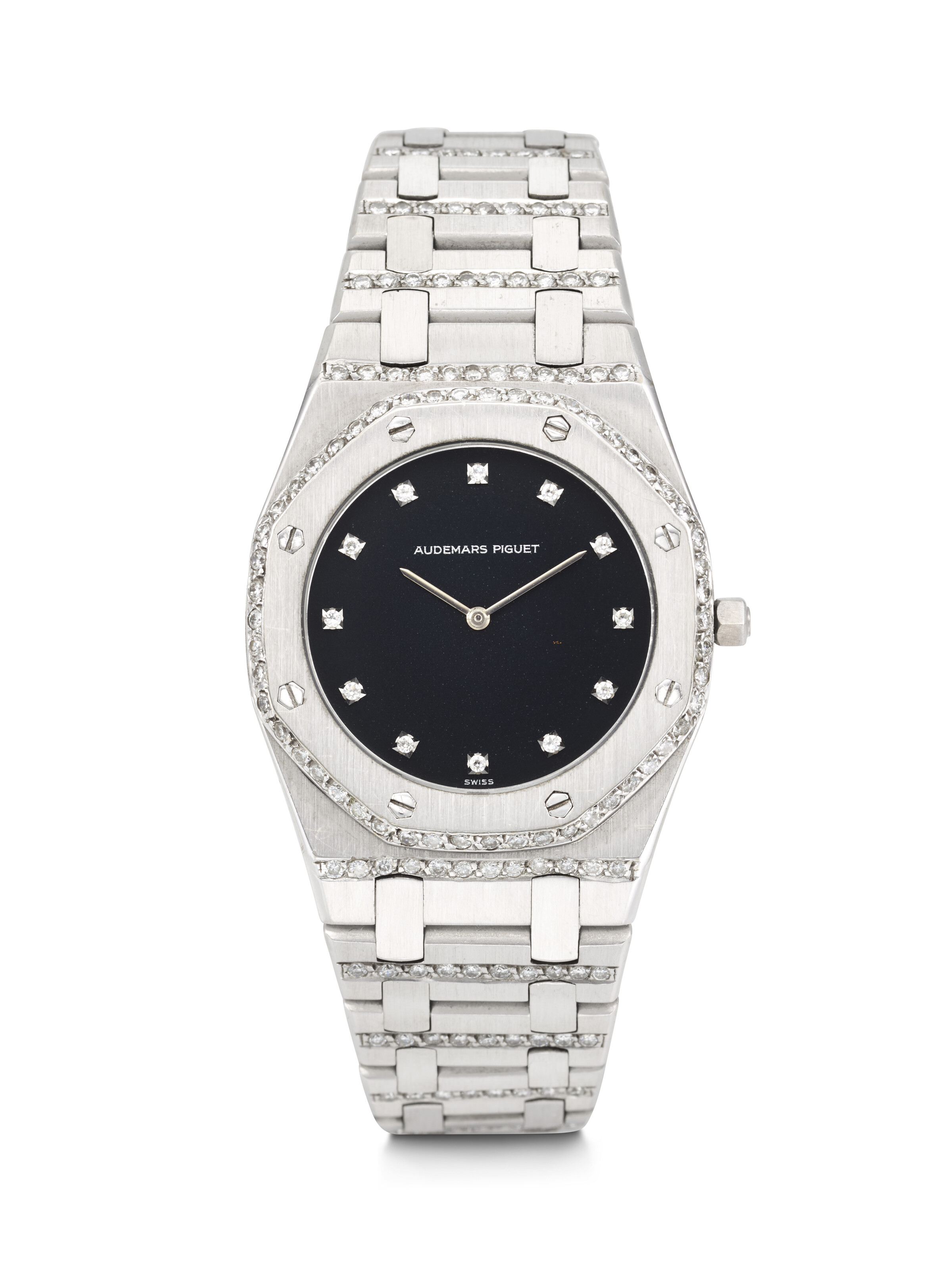 Audemars Piguet Royal Oak 6008BC 18k white gold Black 1982 United