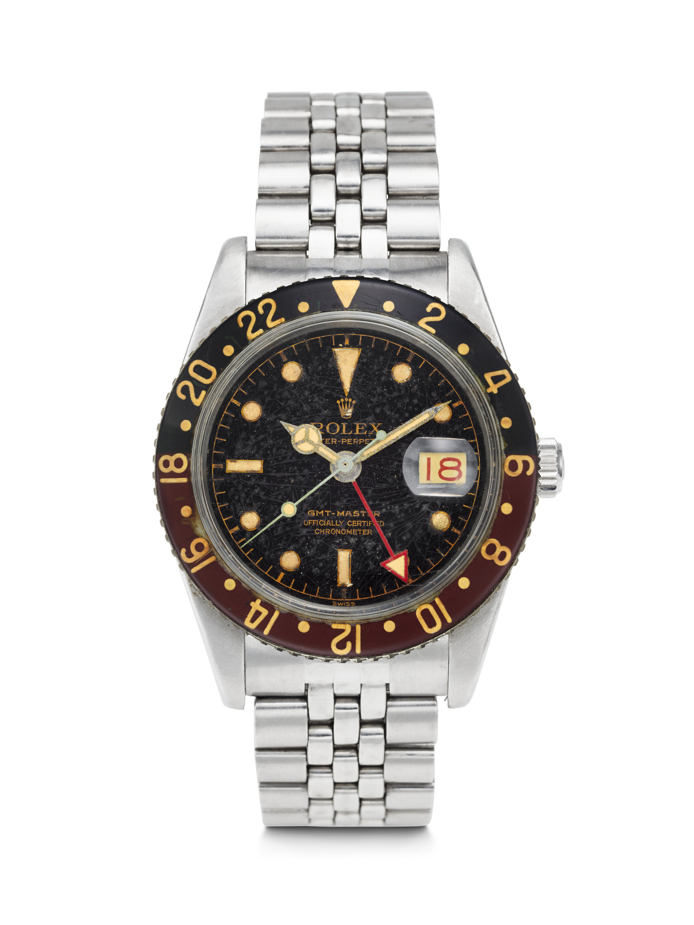 Rolex GMT-Master 6542 Stainless steel Black 1955 | Exclusive