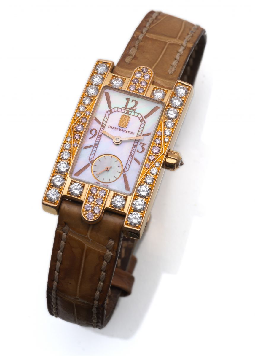 Harry Winston Avenue AVCQHM16WW007 332/.W/D3.1 White gold Silver