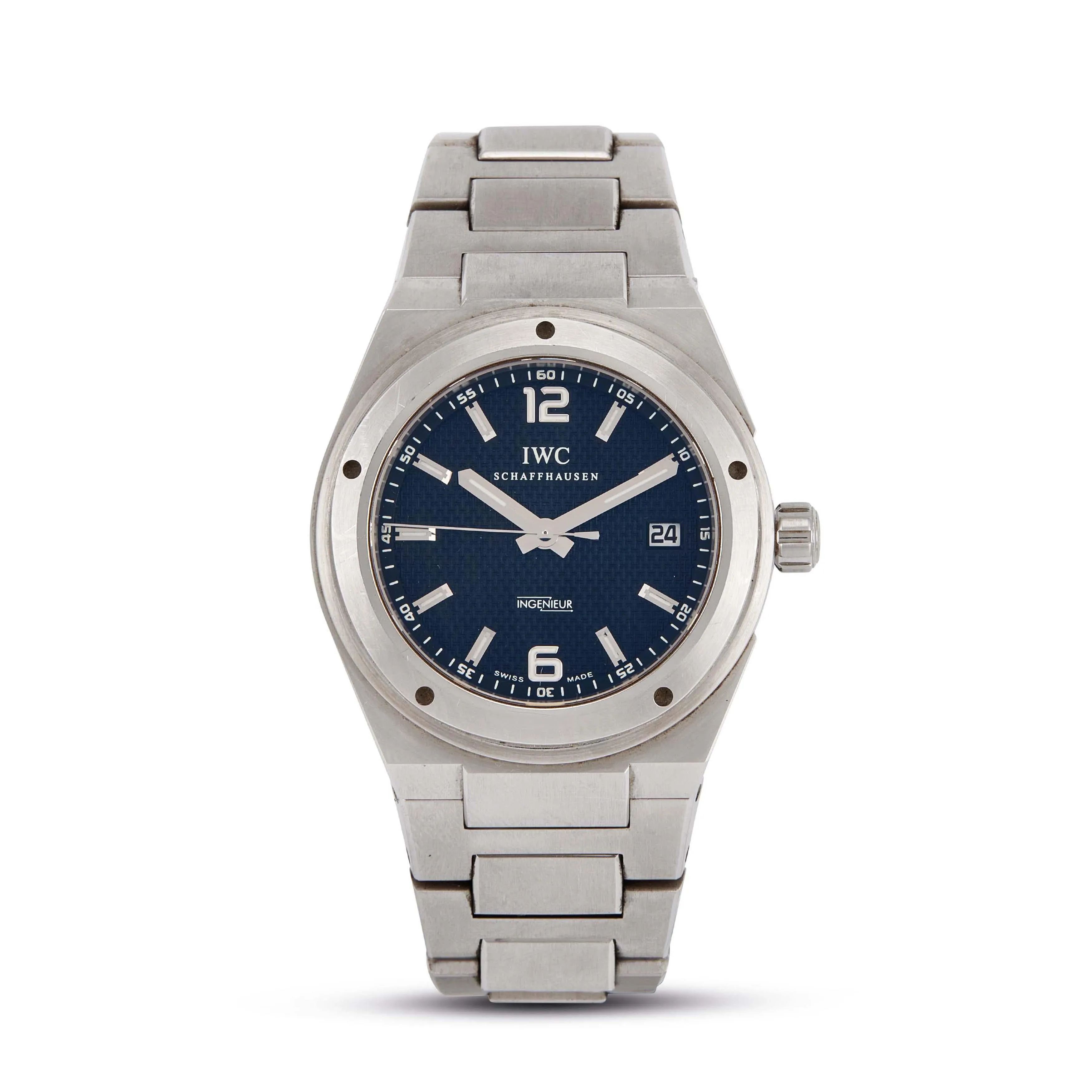IWC Ingenieur IW322701 Stainless steel Black Germany | Dealer 