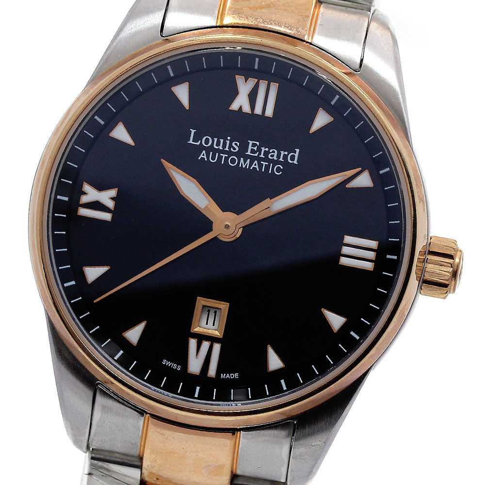 Louis Erard Héritage 69257AA03.BMA05 Stainless steel Brown Japan 