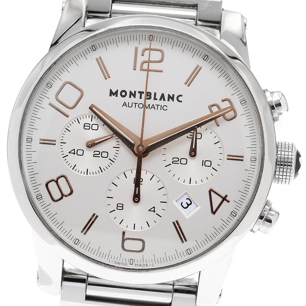 Montblanc TimeWalker 7141 Stainless steel Black 2014 | Dealer