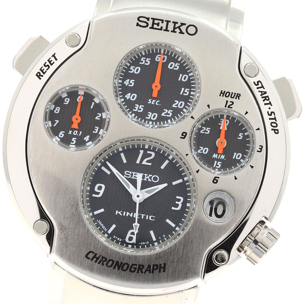 Seiko Kinetic 7M12-7A00 Stainless steel White 1988 Germany