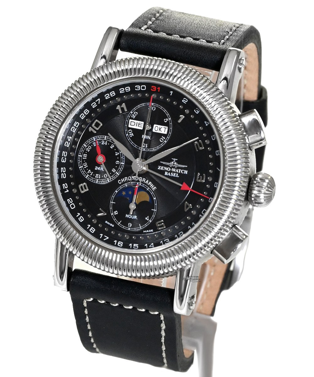 Zeno-Watch Basel 7557TVDD Titanium Black | Dealer | EveryWatch