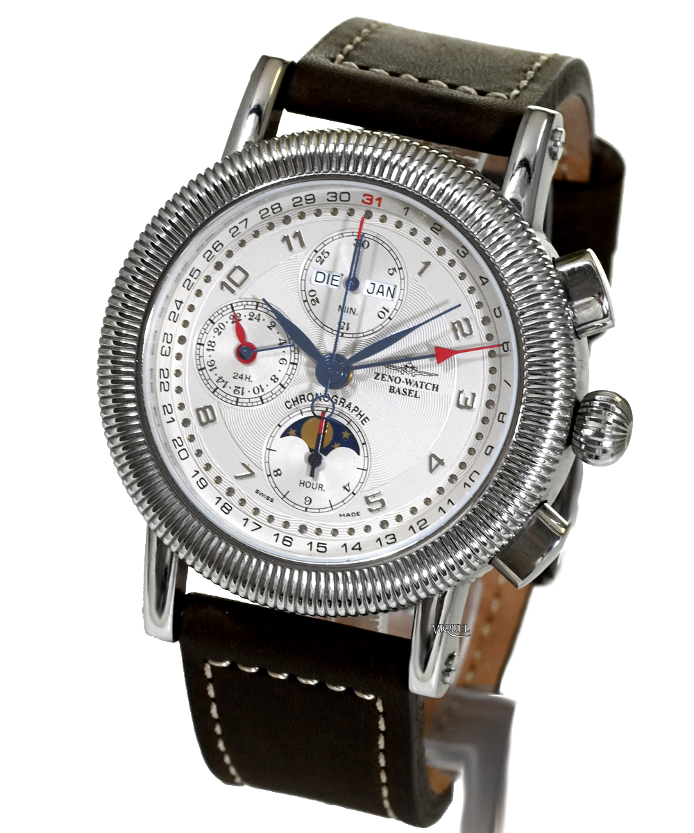 Watch Again フォロー割実施中購入 Zeno-Watch Basel 6274PRL White 2023 | Dealer | EveryWatch