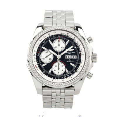 Breitling Bentley GT A13362 A133627X/BE63 Stainless steel Blue