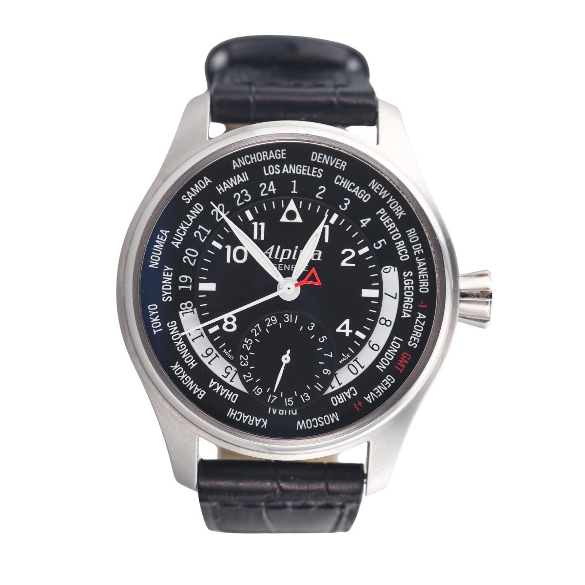 Alpina Startimer AL-525GG4FBS26 Stainless steel Black 2020