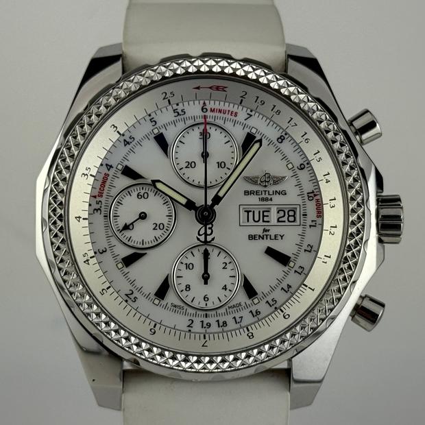 ブライトリングベントレーGT A1336212/A726 ホワイト Breitling Bentley A1336212/A726 Stainless steel White Japan