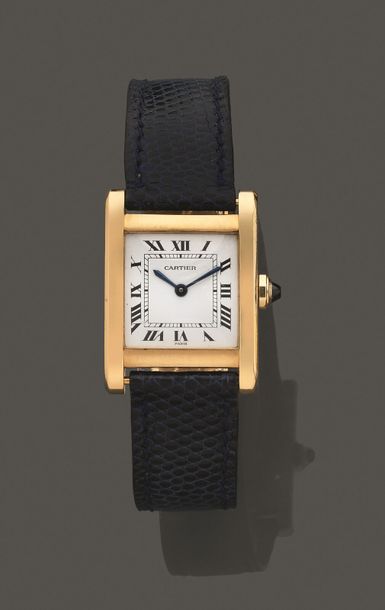 Cartier Tank Normale 78092 18k yellow gold White 1970 United