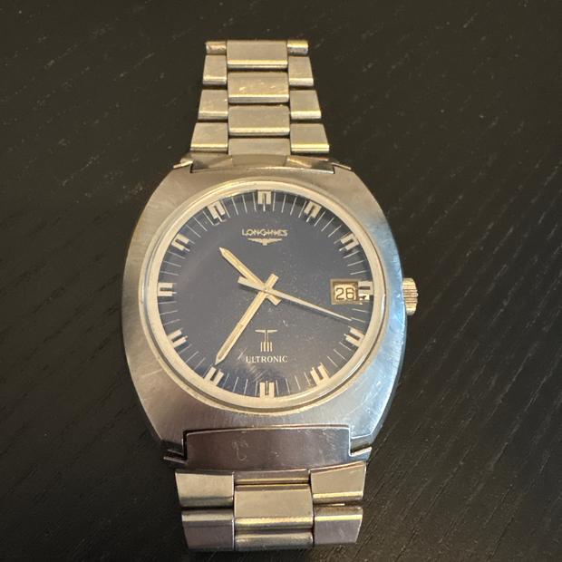 Longines Ultronic 8480-1 Stainless steel Blue Netherlands | Dealer