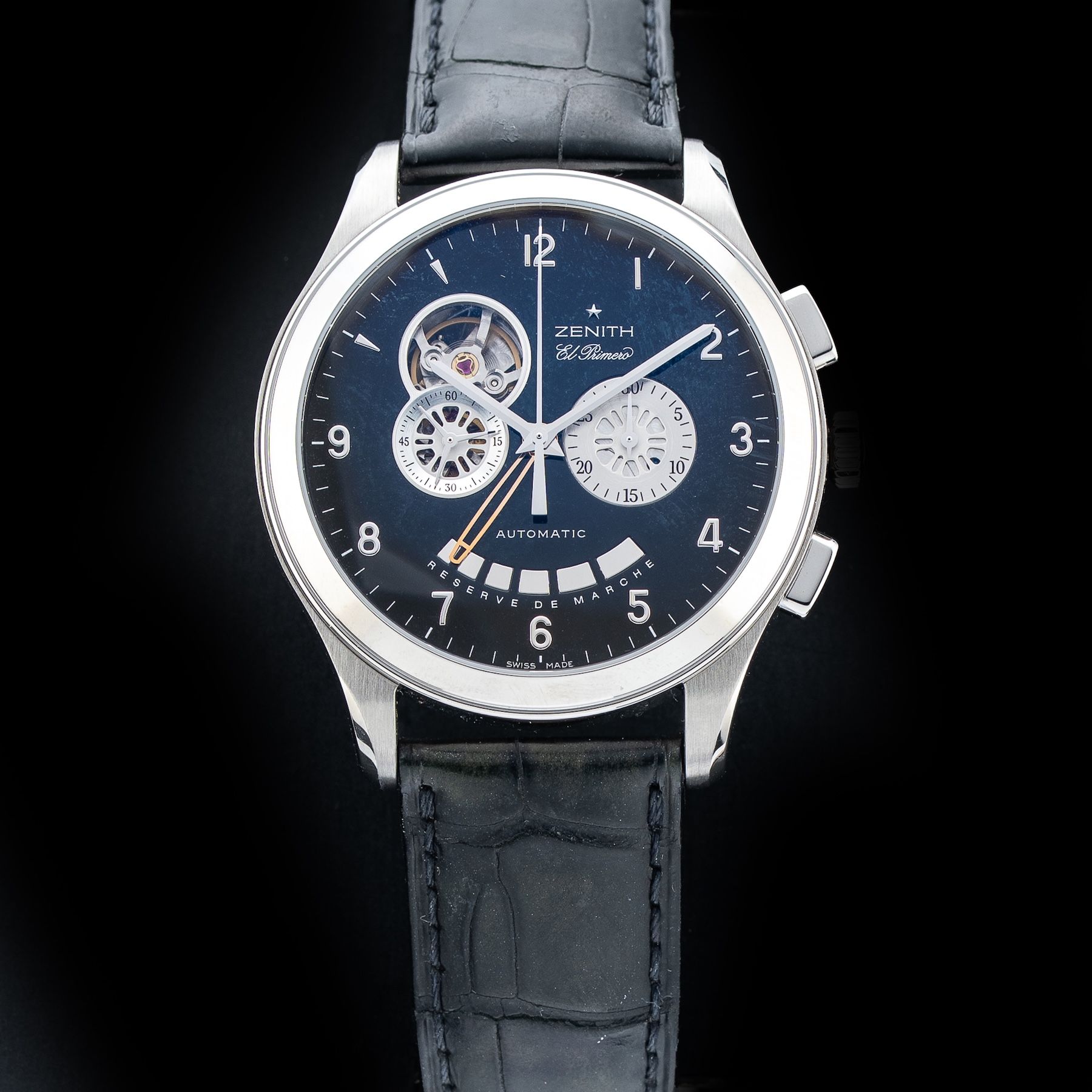Zenith El Primero 03.0520.4021 Stainless steel Gray United States